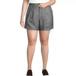 Women's High Rise Pleated A-line 5