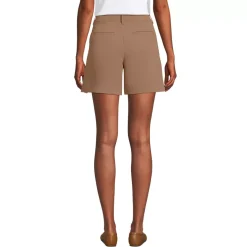 Women's High Rise Pleated Crepe 7