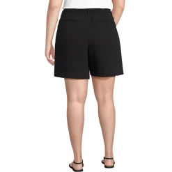 Women's High Rise Pleated Crepe 7