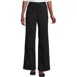 Women's High Rise 5 Pocket Wide Leg Chino Pants