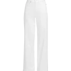 Women's High Rise 5 Pocket Wide Leg Chino Pants