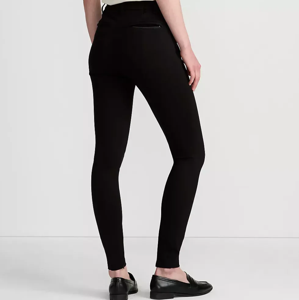 Women's High Rise Ponte Polished Leggings
