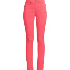 Women's High Rise Slimming 5 Pocket Chino Slim Leg Pants
