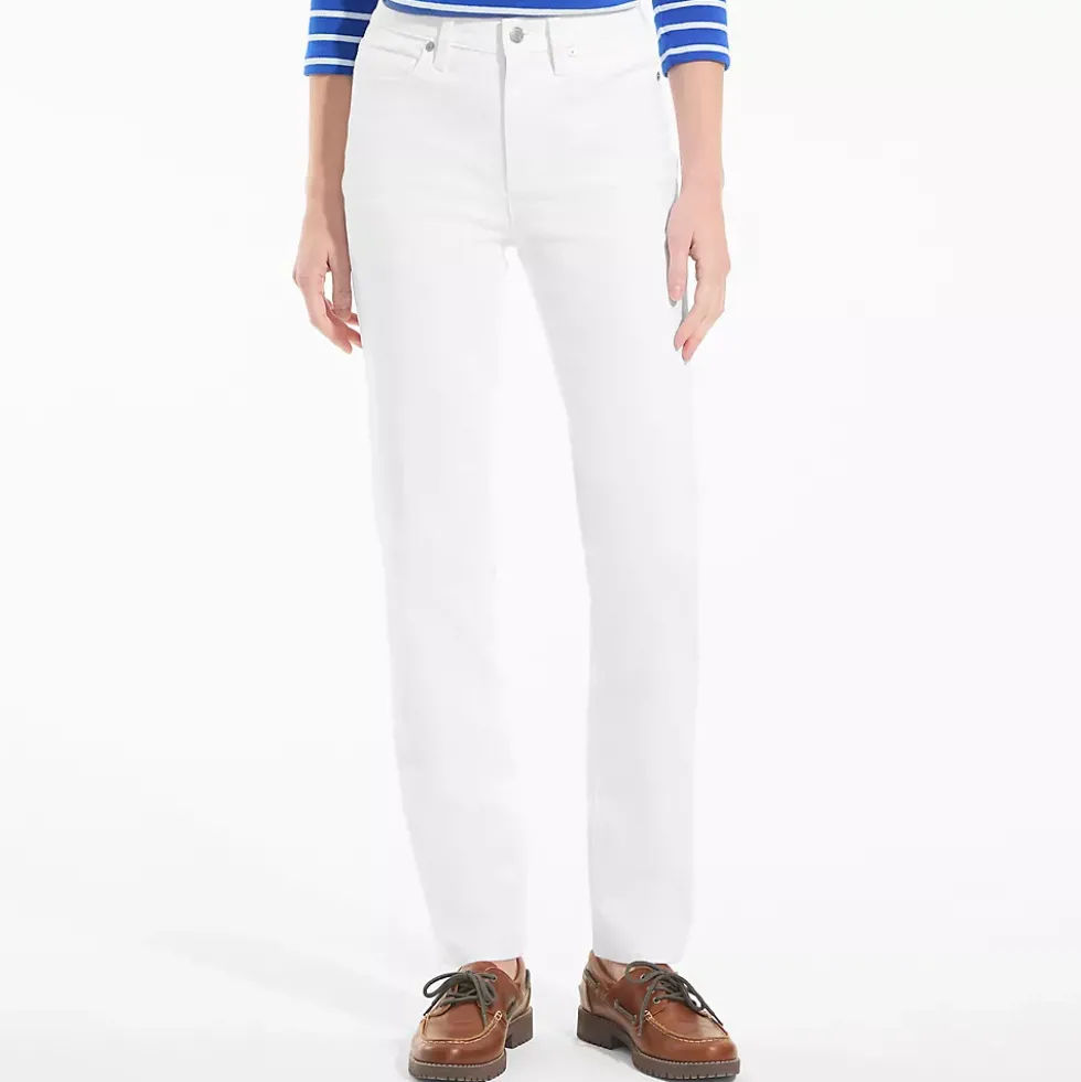 Women's High Rise Straight Leg Jeans