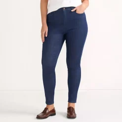 Women's High Rise Stretch Denim Skinny Jeans