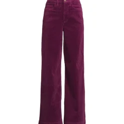 Women's High Rise Wide Leg Corduroy Pants