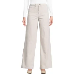 Women's High Rise Wide Leg Corduroy Pants
