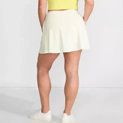 Women's High Waisted Tulip Hem Swim Skort