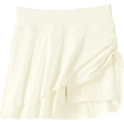 Women's High Waisted Tulip Hem Swim Skort