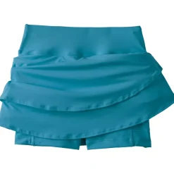 Women's High Waisted Tulip Hem Swim Skort