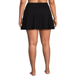 Women's High Waisted Tulip Hem Swim Skort