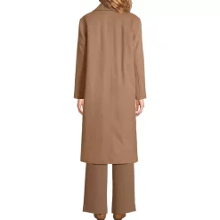 Women's Insulated Double Breasted Wool Coat