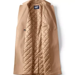 Women's Insulated Double Breasted Wool Coat