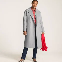 Women's Insulated Double Breasted Wool Coat