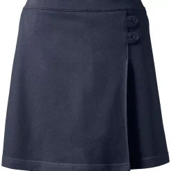 Women's Knit Skort Above the Knee