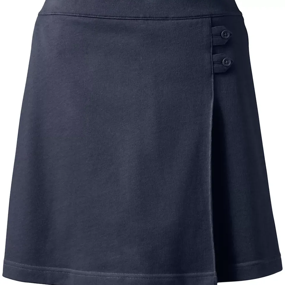 Women's Knit Skort Above the Knee