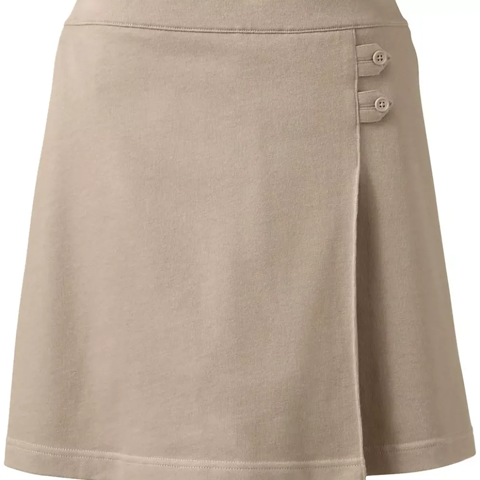 Women's Knit Skort Above the Knee