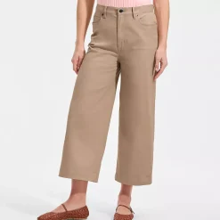Women's Knockabout Chino High Rise 5 Pocket Wide Leg Crop Pants