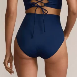 Women's Laser Cut Embroidered High Waist Bottoms