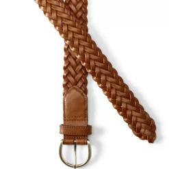 Women's Leather Braided Belt