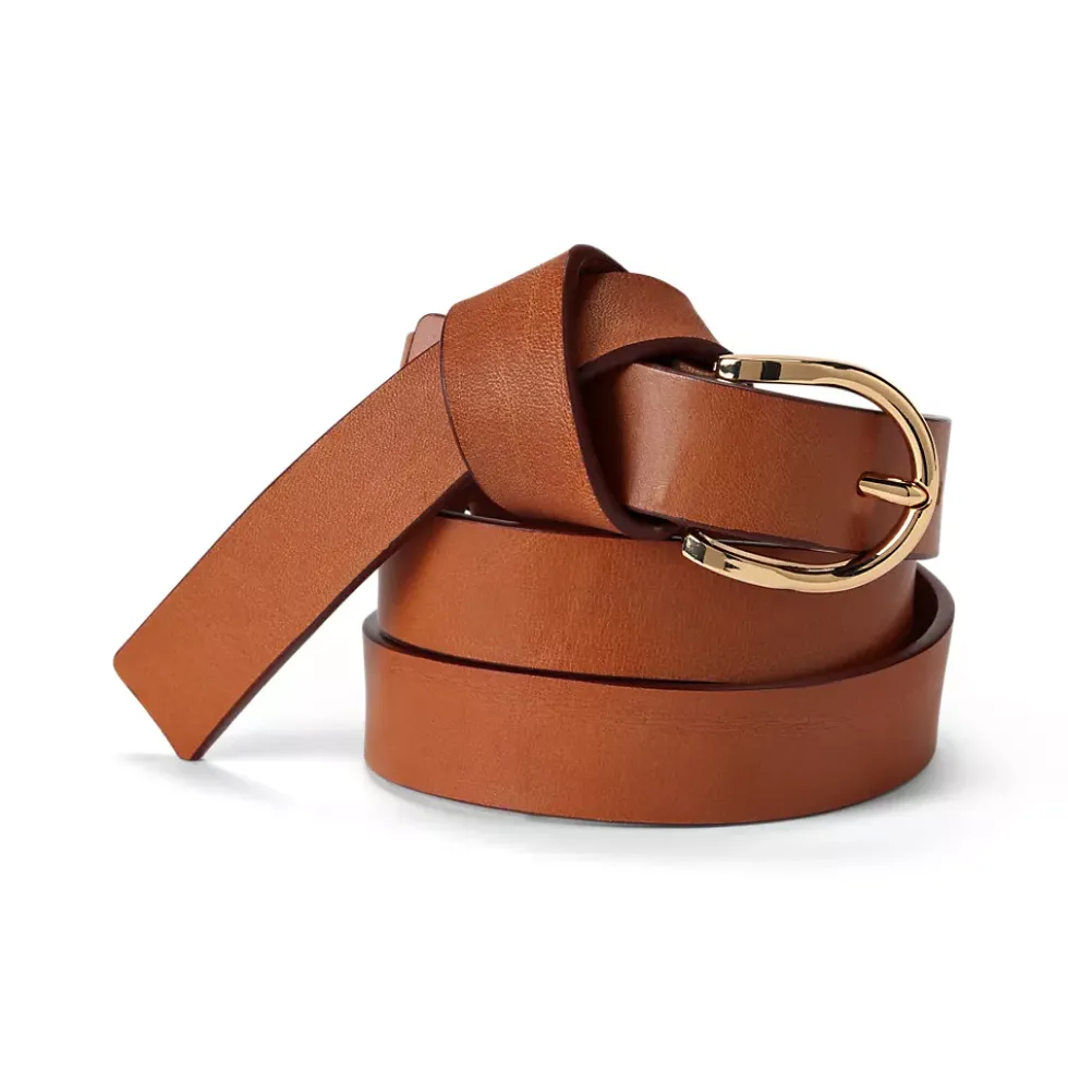 Women's Leather Knot Belt
