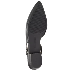 Women's Leather Slingback Low Heels