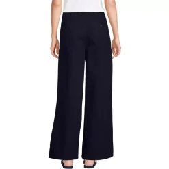Women's Lightweight Denim Mid Rise Pleated Slouchy Jeans