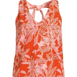 Women's Lightweight Jersey Blouson Vneck Tank