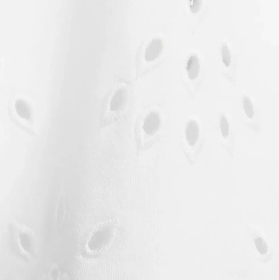 Women's Lightweight Jersey Eyelet Tank Top