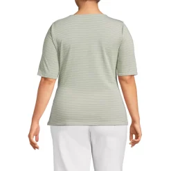Women's Lightweight Jersey Tie Front Top