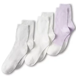 Women's Lightweight Slub Midi Socks 3 Pack