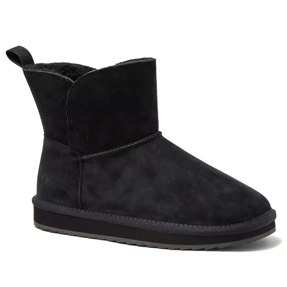 Women's Lined Suede Indoor Outdoor Boots