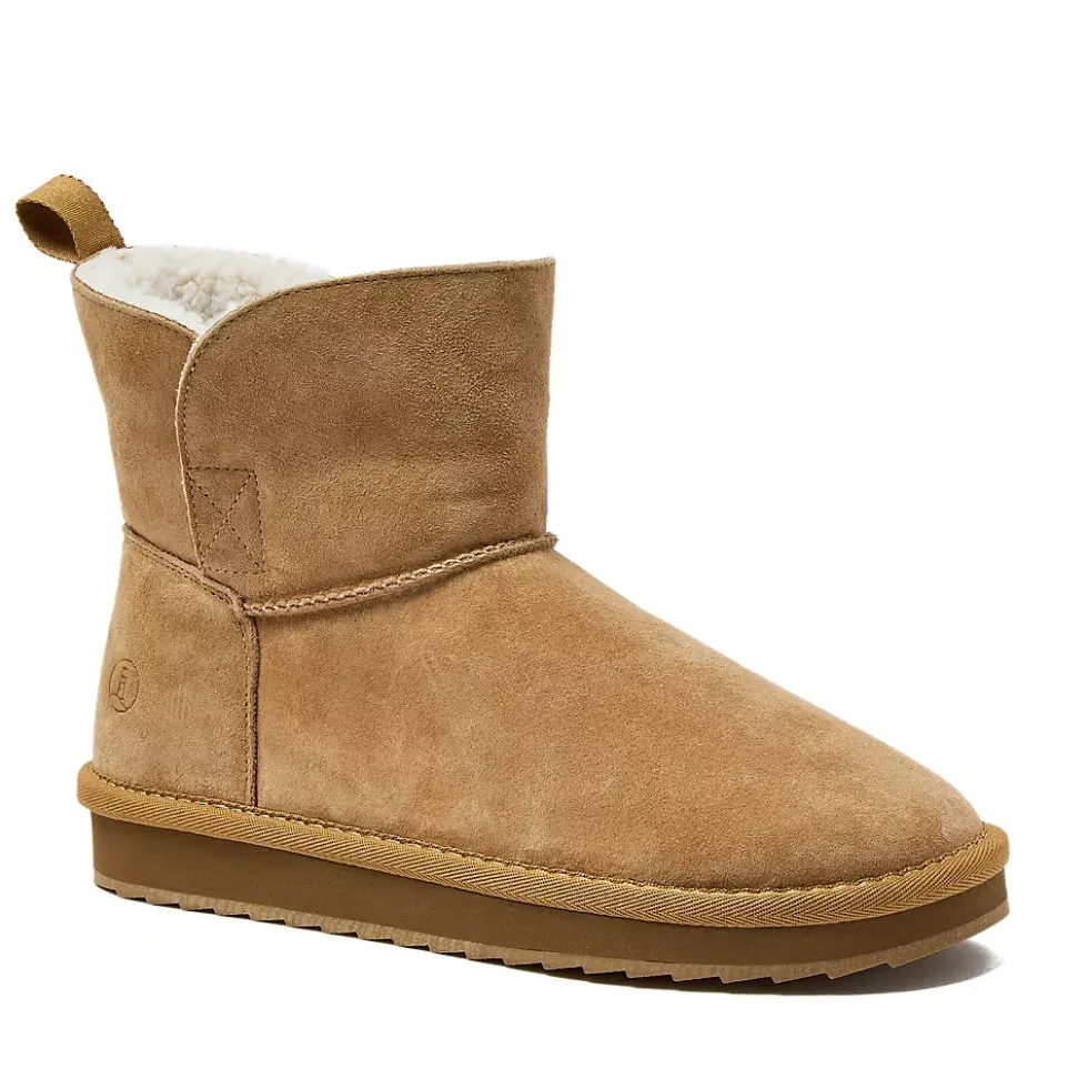 Women's Lined Suede Indoor Outdoor Boots