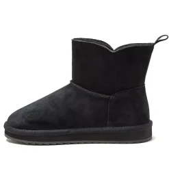 Women's Lined Suede Indoor Outdoor Boots