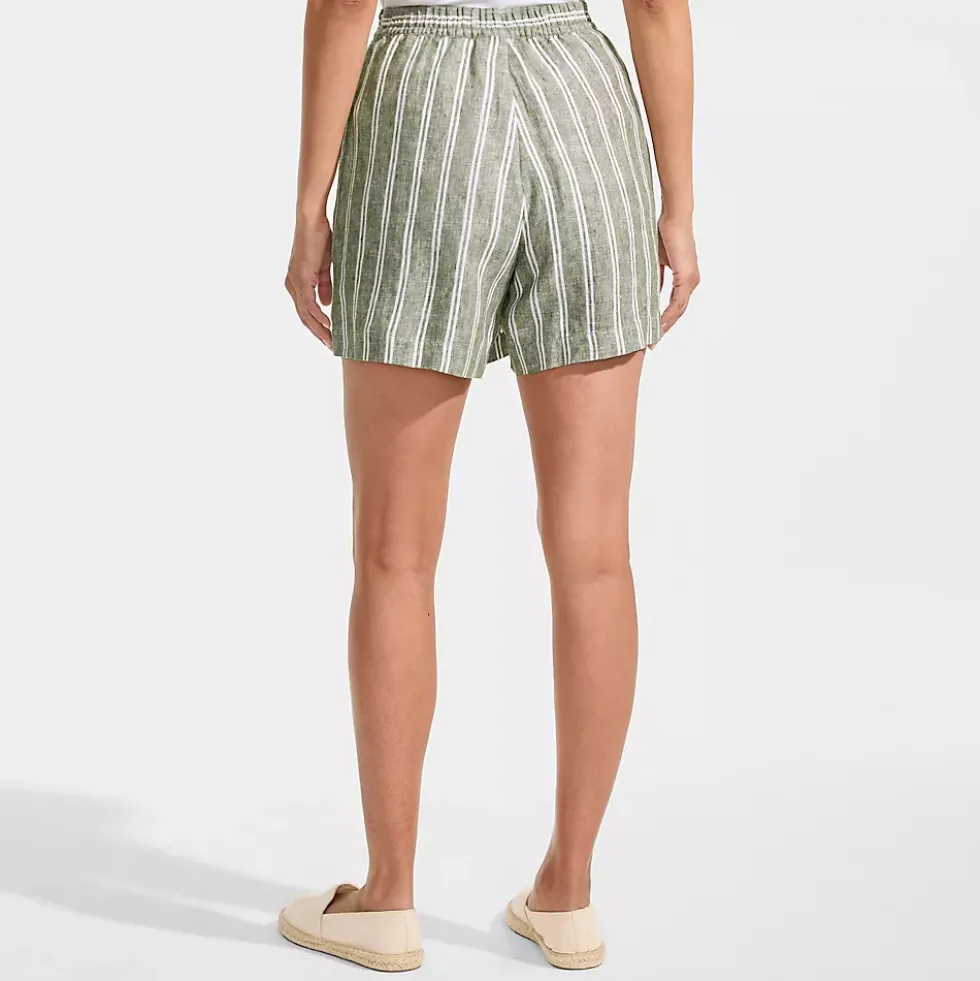 Women's Linen Above the Knee Skort