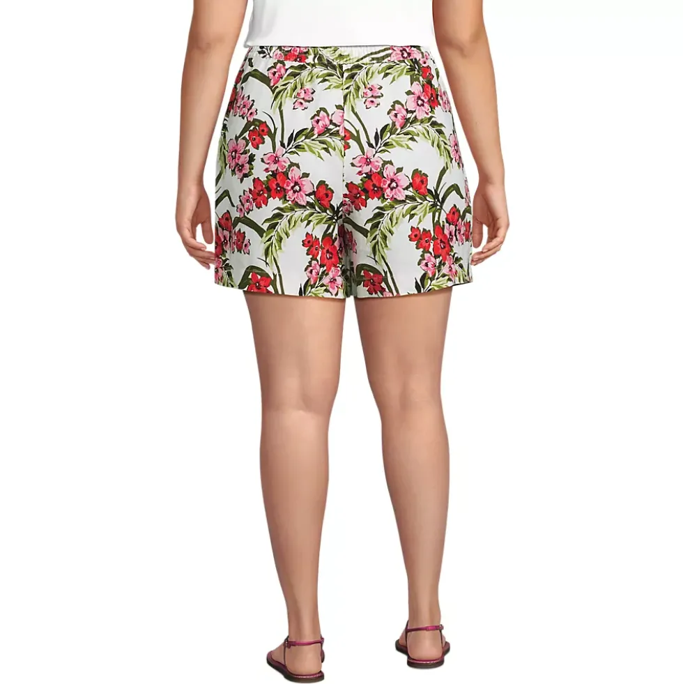 Women's Linen Above the Knee Skort