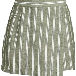 Women's Linen Above the Knee Skort