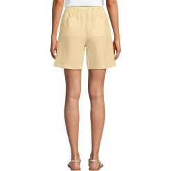 Women's Linen High Rise Pull On 7