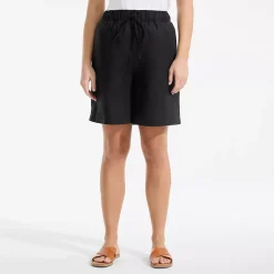 Women's Linen High Rise Pull On 7