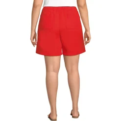 Women's Linen High Rise Pull On 7