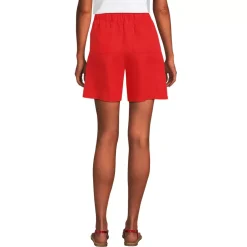 Women's Linen High Rise Pull On 7