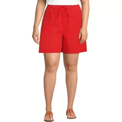 Women's Linen High Rise Pull On 7