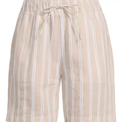 Women's Linen High Rise Pull On 7