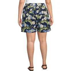 Women's Linen High Rise Pull On 7