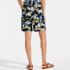 Women's Linen High Rise Pull On 7