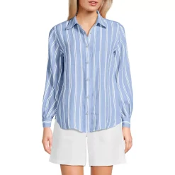 Women's Linen Long Sleeve Feminine Shirt