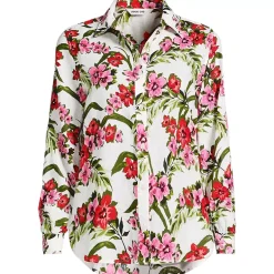 Women's Linen Long Sleeve Feminine Shirt