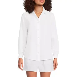 Women's Linen Long Sleeve Feminine Shirt