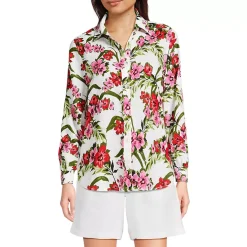 Women's Linen Long Sleeve Feminine Shirt