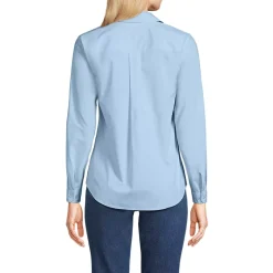 Women's Long Sleeve Coolmax Vneck Shirt
